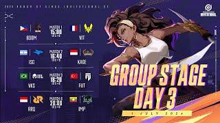 Honor of Kings Invitational Season 2 Group Stage Hari 3