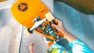 Setting up my first Welcome Skateboard *weird shape*