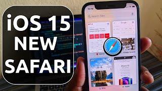 iOS 15 SAFARI NEW Features - Ft.iPhone 12 Mini