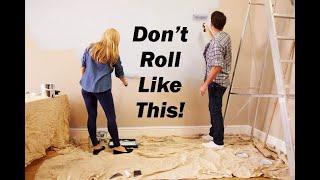 Roll Walls FAST and Easy Like a Professional - How to