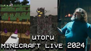 ИТОГИ MINECRAFT LIVE 2024 - НОВЫЙ БИОМ НОВЫЙ МОБ И МНОГОЕ ДРУГОЕ  МАЙНКРАФТ ЛАЙВ 2024 