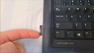 Where is the Memory Card Reader? Dell Latitude E7440 SD card Speed test