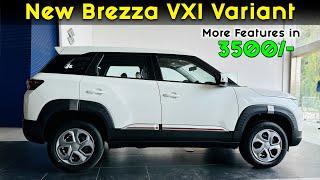 New Edition in VXI Variant Brezza Petrol 2024 - SalahCar