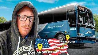 I Spent 5 DAYS on Americas Longest Greyhound Bus. It Was HELL.