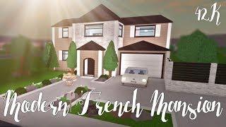 Bloxburg Modern French Mansion 42K