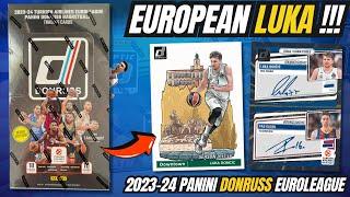 LUKA DOWTOWN HUNT 2023-24 Donruss EuroLeague Basketball Hobby Box Review