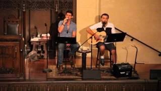 Euriamis Losada and Eddie Lucero sing More Than Words at Hollywood United Methodist Church