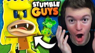 NEW *SPONGEBOB BLOCKDASH* UPDATE IN STUMBLE GUYS 0.74 BETA