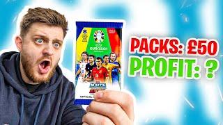 I SPENT £50 on MATCH ATTAX Packs and MADE...??? EPIC PROFIT