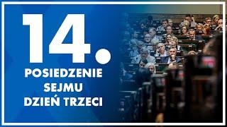 14. posiedzenie Sejmu - dzień  trzeci.  28 czerwca 2024 r.