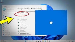 Fix Windows Security Not Opening in Windows 11  How to Solve Cant open windows security ️