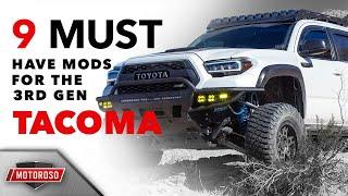 9 Must Have Mods For The 3rd Gen Toyota Tacoma 2016 - 2023
