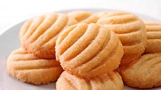 Butter Cookies only 3 Ingredients Quick and Easy