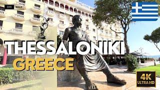 Thessaloniki  GREECE Walking Tour HELLAS GREECE  2023 4K Full HD