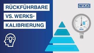 Werkskalibrierung vs. rückführbare DAkkS Kalibrierung nach ISO 17025  Was ist der Unterschied?