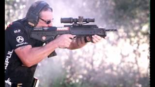 Kel-tec RDB rifle in action