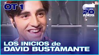 Los INICIOS de DAVID BUSTAMANTE  OPERACIÓN TRIUNFO