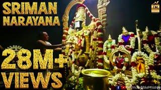 #Sriman_Narayana  Devotional 4K Video Song  Feat. Nithyasree Mahadevan