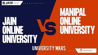 Jain Online University VS Manipal Online University  Online Education Approvals CoursesPlacement