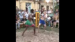 CHICO BLANCO vs LEÓN NEGRO Pelea MMA.