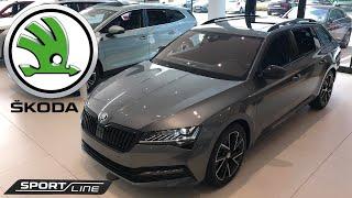 Skoda Superb Combi Sportline 2022 Walkaround IN 4K #skoda#skodasuperb#skodasuperbsportline