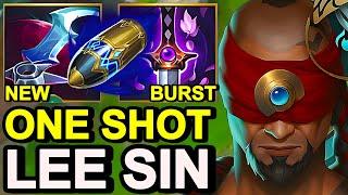 Wild Rift China Lee Sin Jungle - 22KILL NEW ECLIPSE Lee Sin Build Runes - One Combo Burst Leesin