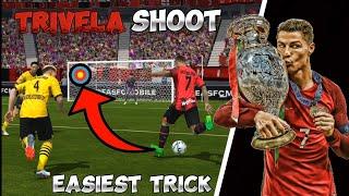 HOW TO DO TRIVELA SHOOT IN FC MOBILE  TUTORIAL TO DO TRIVELA SHOOT