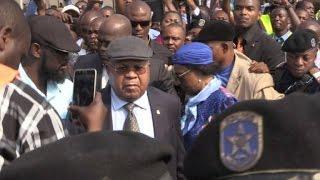 Congo opposition chief Tshisekedi arrives in Kinshasa