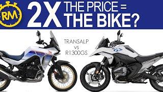 1300 GS vs TRANSALP Twice the Price = Twice the Bike? QuickTest#31