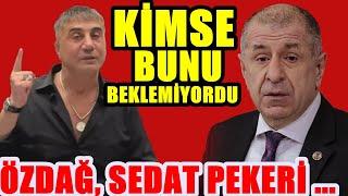 Ümit Özdağdan Sedat Pekere ince ayar Kimse bunu beklemiyorduAK PARTİ CHP İYİ PARTİ HDP SON ANKET