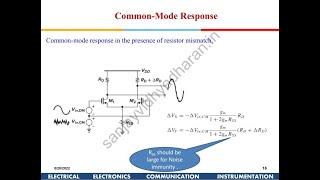 Analog IC Design  Differential Amplifiers Part-2