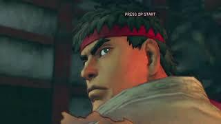 Street Fighter IV Xbox 360 Arcade Mode as Ryu