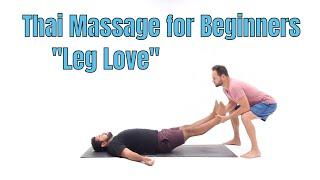 AcroYoga Massage for Beginners Leg Love