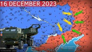 Update on Ukraine Fierce fighting on several fronts 16 December 2023