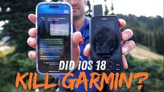 Why iPhone IOS 18 DID NOT KILL Garmin  Apple Satellite Messaging vs. Garmin InReach