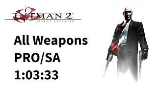 Hitman 2 speedrun - All Weapons - Silent Assassin - 10333
