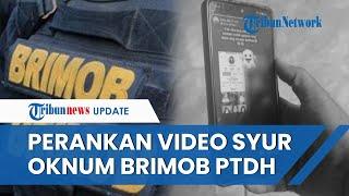 Heboh Video & Foto Syur Oknum Brimob dengan Selebgram Ambon Kini Dipecat Tidak Hormat