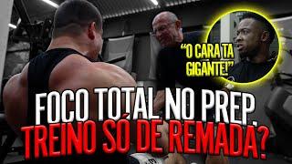 MESTRE JOHANN PASSOU UM TREINO DE COSTAS SÓ COM REMADA