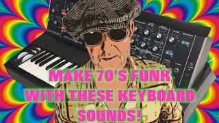 Make Herbie Hancock style 70s funk with these sounds