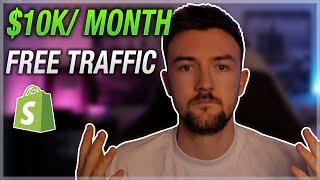 How I Make $10000month With Free Organic Traffic Sales - Shopify Google Free E-Commerce Traffic