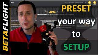 Betaflight 4.3 EASY Setup Guide -- PRESETS FAST