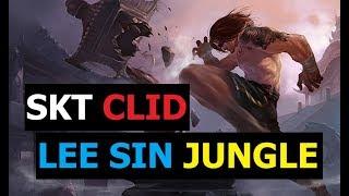 SKT T1 Clid Play Lee Sin Jungle Patch 9.8 S9 Ranked Korean Pro Replays