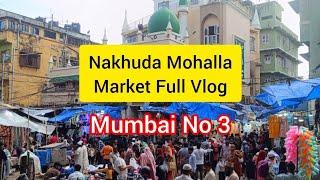 Mumbai Nakhuda Mohalla Full Vlog  Ladies Clothes Market  Girls Wedding Dress  Readymade Garments