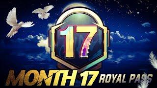 MONTH 17 Royal PASS  1 TO 50 RP  M17 ROYAL PASS PUBG MOBILE  M17 ROYAL PASS & MONTH 18 ROYAL PASS