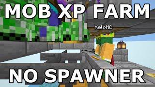 Easy Mob xp Farm Without Spawner Minecraft 1.21 - Build in 15 minutes