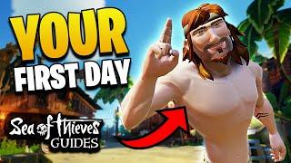 Your FIRST DAY In Sea of Thieves 2024 Beginner & New Player Guide