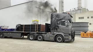 Scania Vabis V8 - Amazing Sound And Look  Patounas 