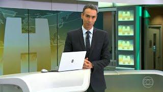 Jornal Hoje Trecho inicial da edição de 08062023 com César Tralli - TV Gazeta ESTV Globo