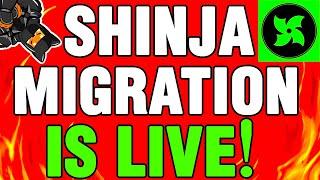 SHIBNOBI MIGRATION IS LIVE HOW TO MIGRATE SHINJA V1 TOKENS TO SHINJA V2 EXPLAINED