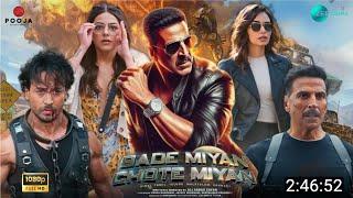 Bade Miyan Chote Miyan Full Movie Hindi Dubbed Trailer Reaction  Akshay  Tiger Shroff Action Movie